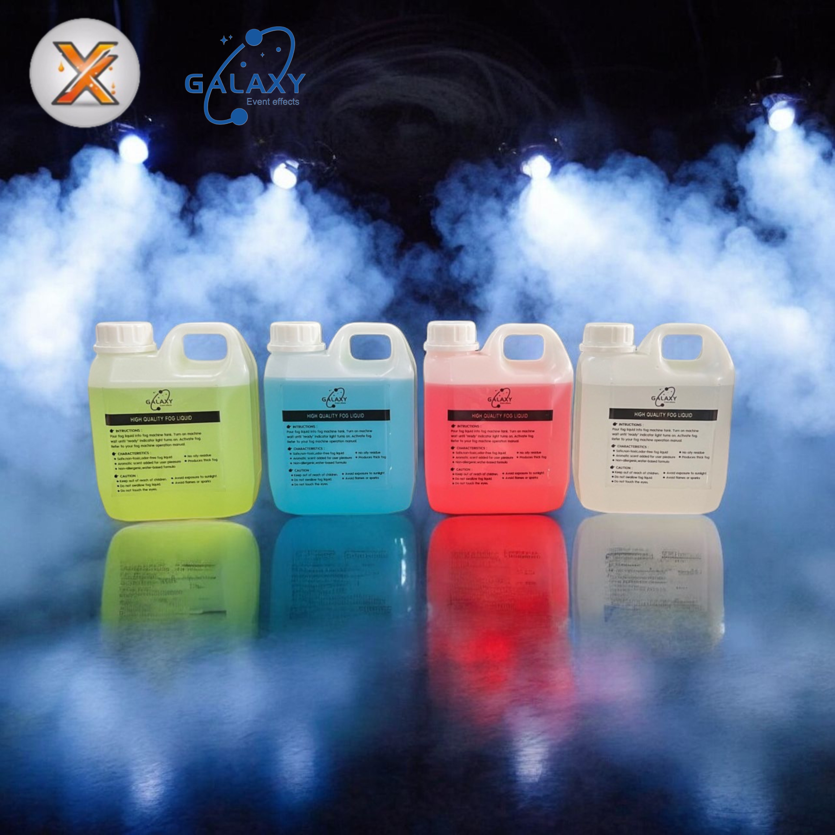 น้ำยาควัน สีฟ้า กลิ่นบลูเบอร์รี่ 5 ลิตร