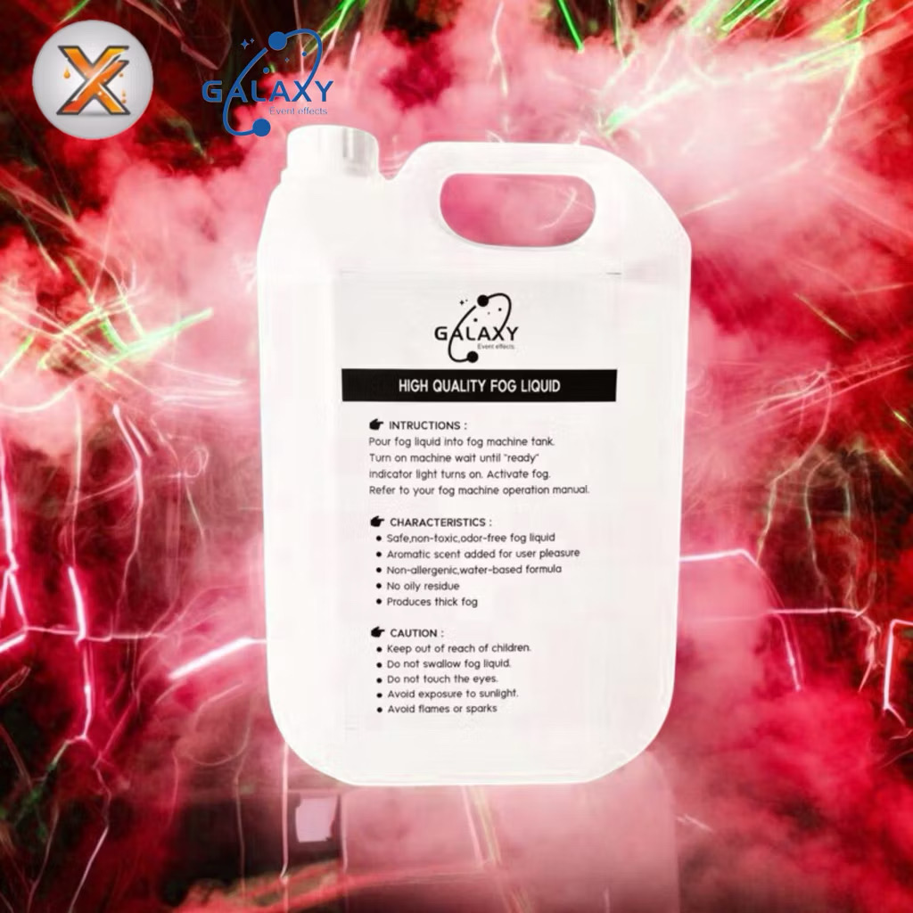 น้ำยาควัน สีชมพู กลิ่นสตรอเบอร์รี่ 5 ลิตร