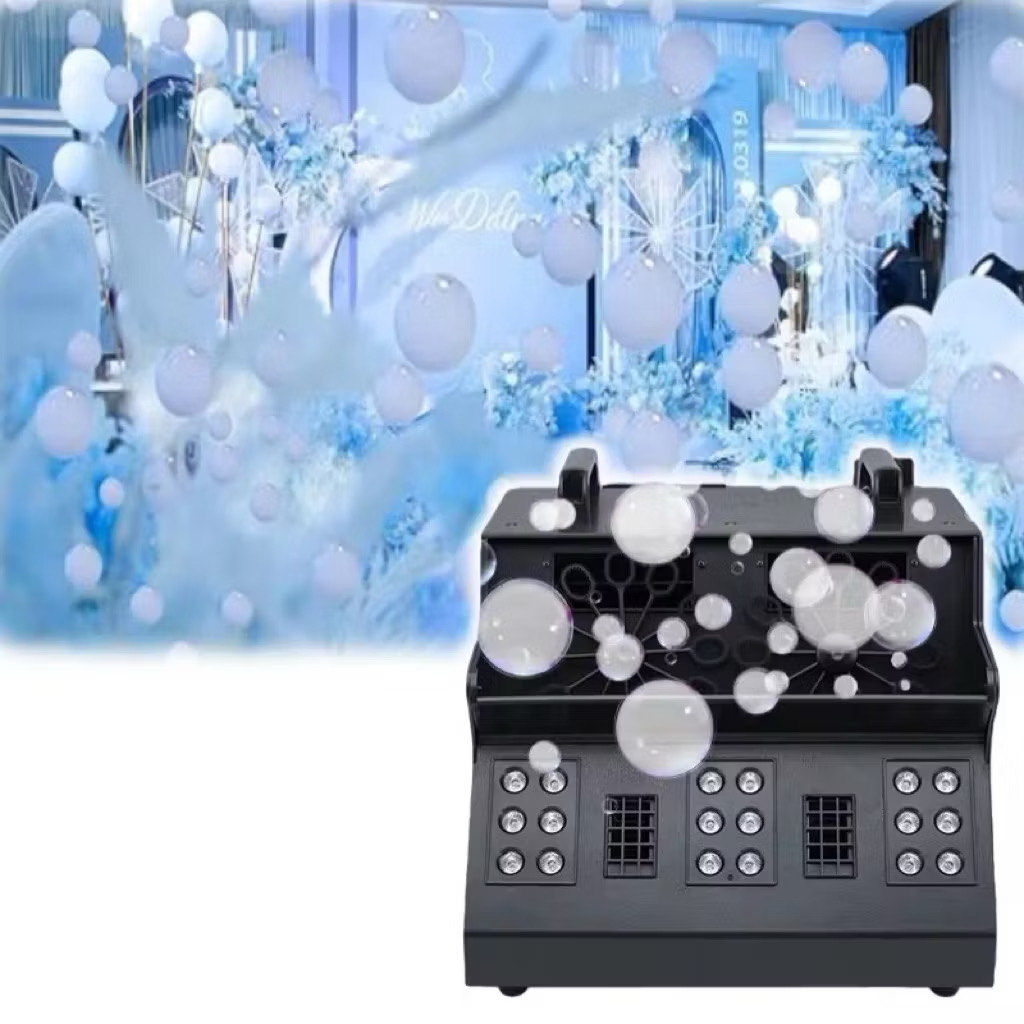 เครื่องบับเบิ้ล+ควัน 2 หัว